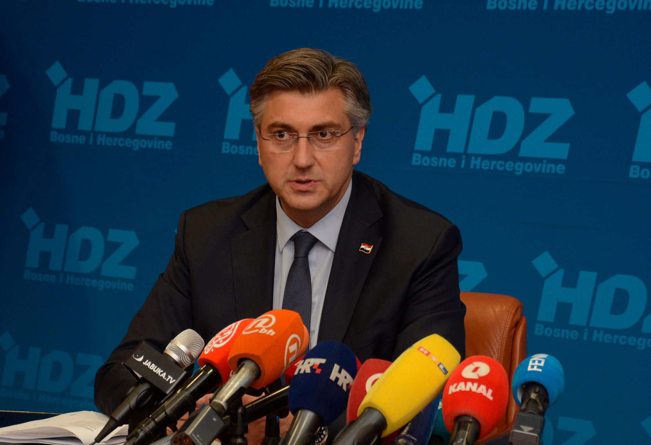 Plenković: Učinit ćemo sve da položaj Hrvata u BiH bude osnažen - Avaz