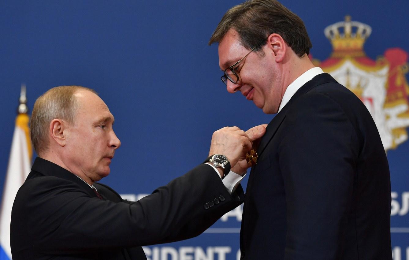 Putin i Vučić - Avaz