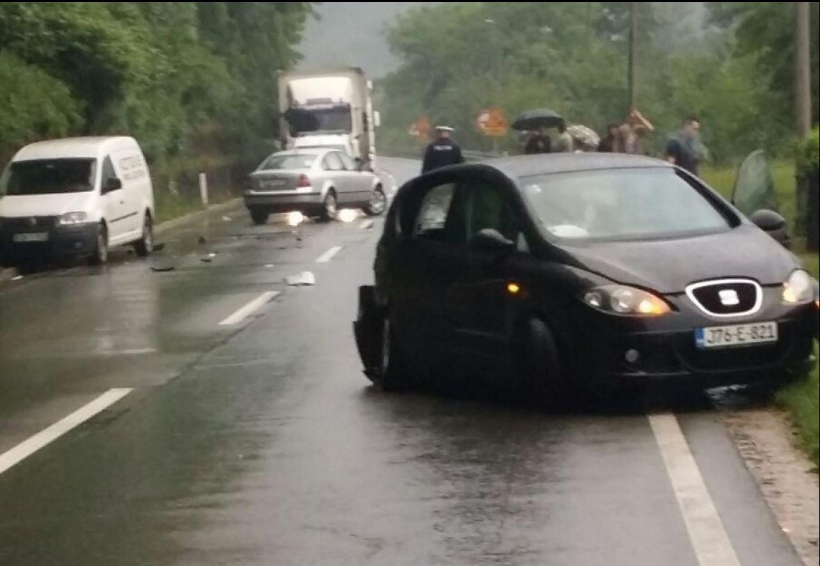 Tri osobe povrijeđene u sudaru kod Nemile