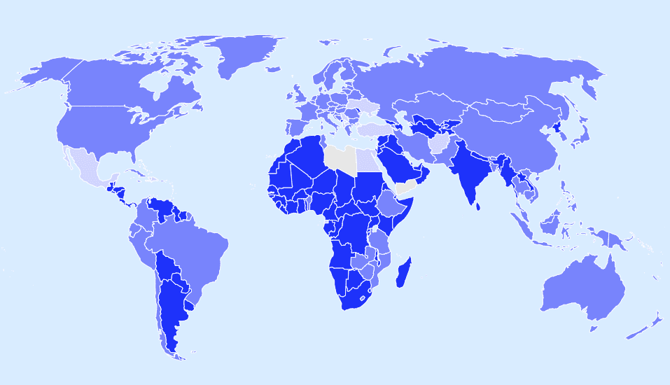 Ova interaktivna mapa za restrikcije će vam pomoći da isplanirate putovanje