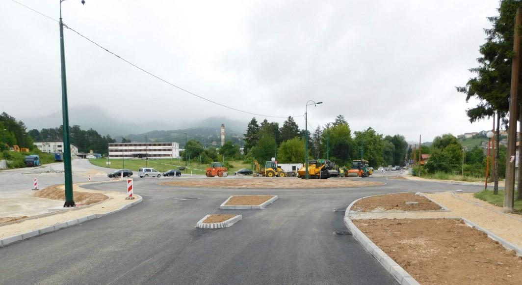 U završnoj fazi izgradnja kružnog toka u Vogošći