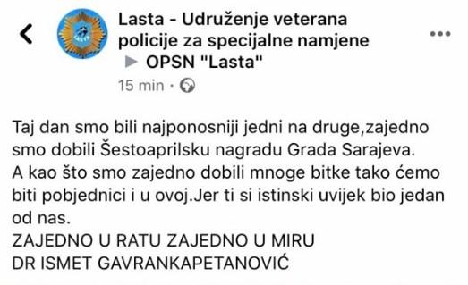 Oglasili se i veterani Laste - Avaz