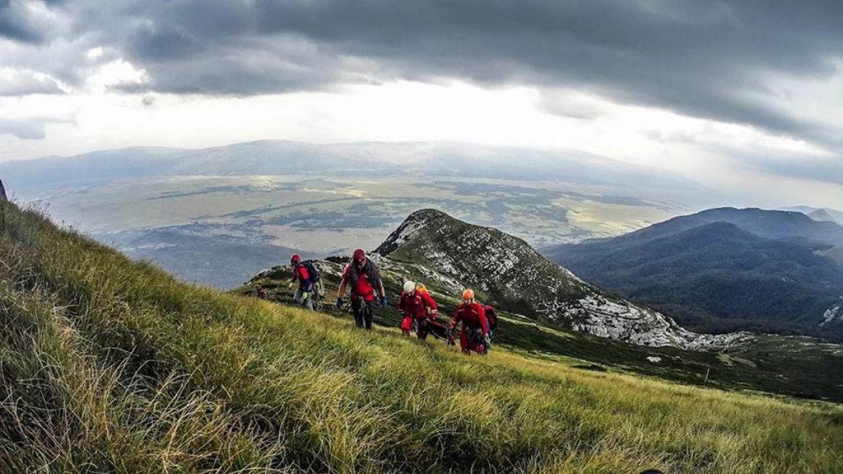 U toku akcija spašavanja teško povrijeđenog planinara s Prenja