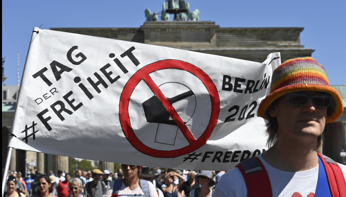 Protesti u Berlinu - Avaz