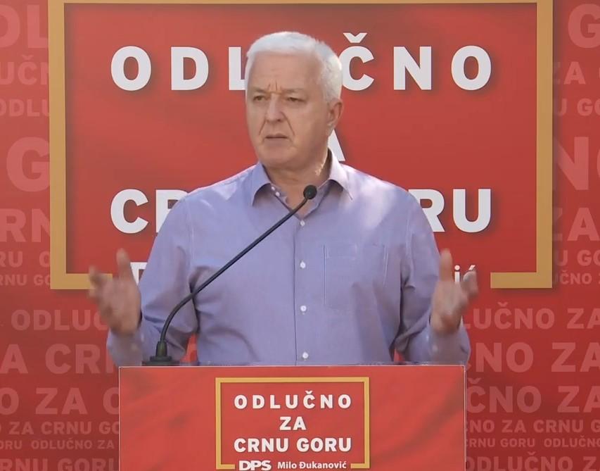 Marković: nosilac liste “Odlučno za Crnu Goru! DPS - Milo Đukanović” - Avaz