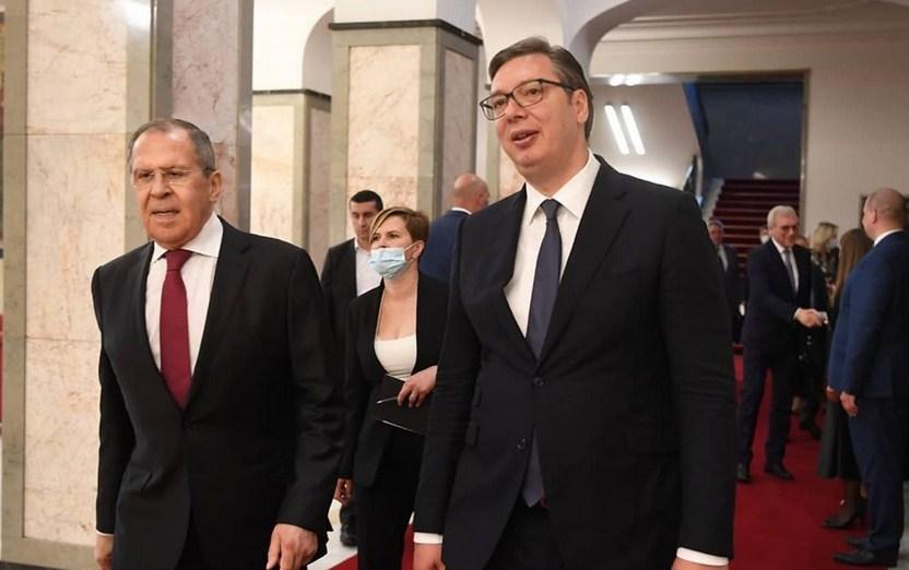 Iz Vučićevog kabineta: Lavrov potvrdio podršku Srbiji