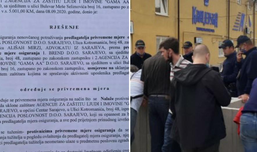 Općinski sud donio rješenje o uklanjanju zaštitara, radnici "Poslovnosti" mogu normalno na posao