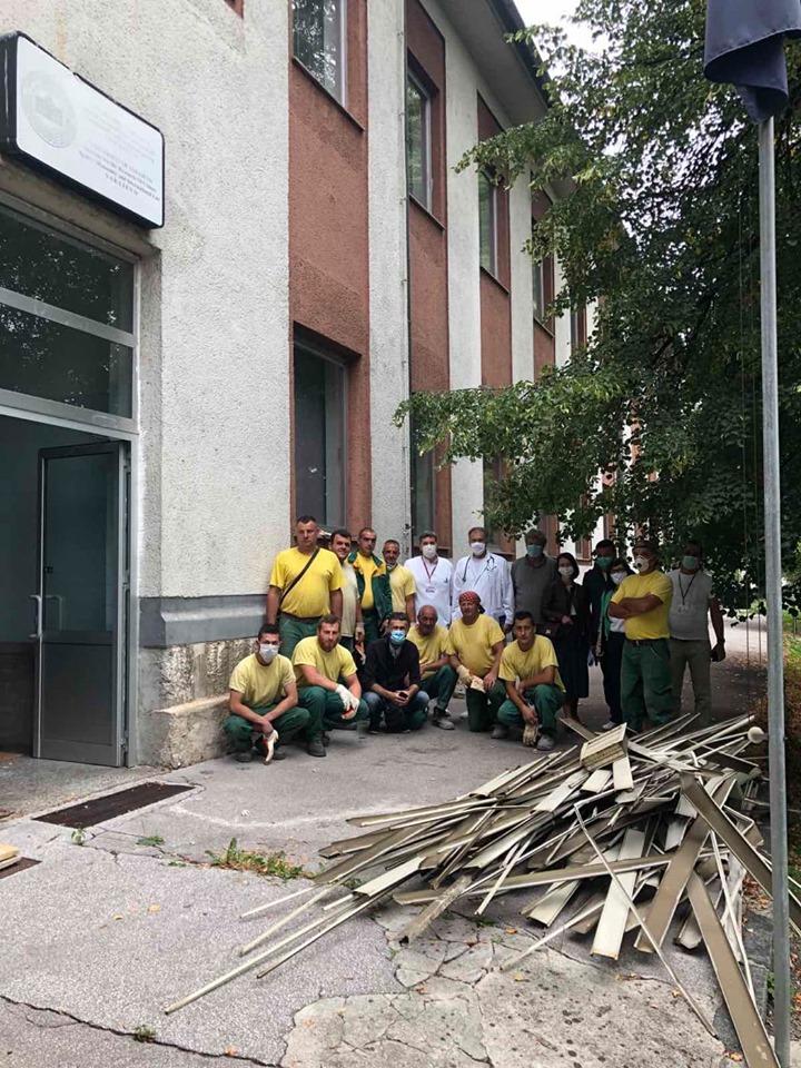 Počela rekonstrukcija Izolatorija Opće bolnice Sarajevo