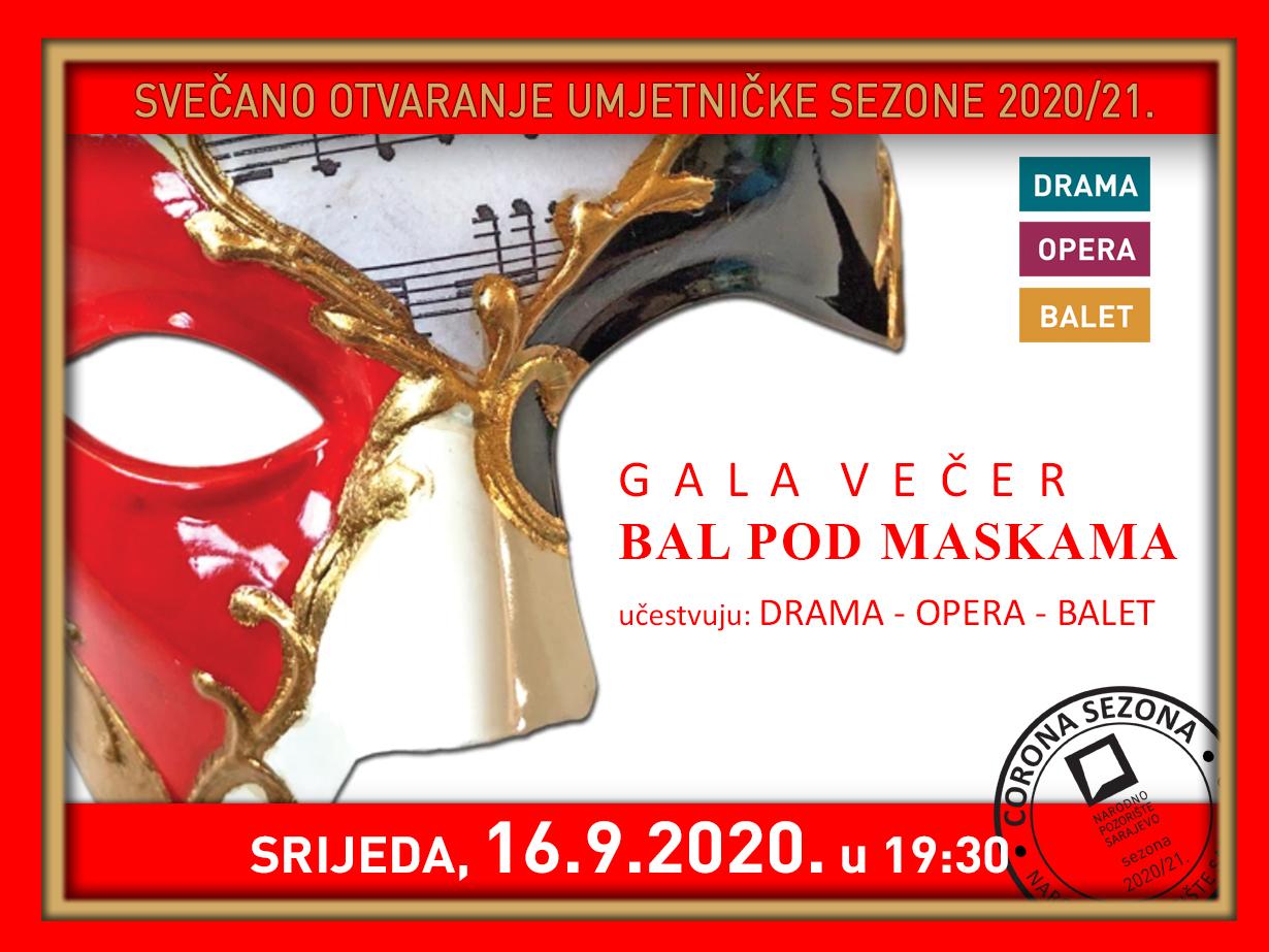 Gala večer "Bal pod maskama" - Avaz