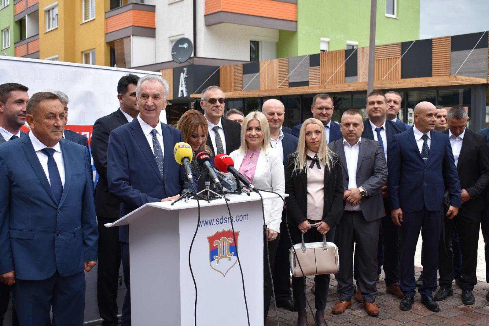 SDS predstavio slogan za izbore: "Za Srpsku po mjeri svih građana"