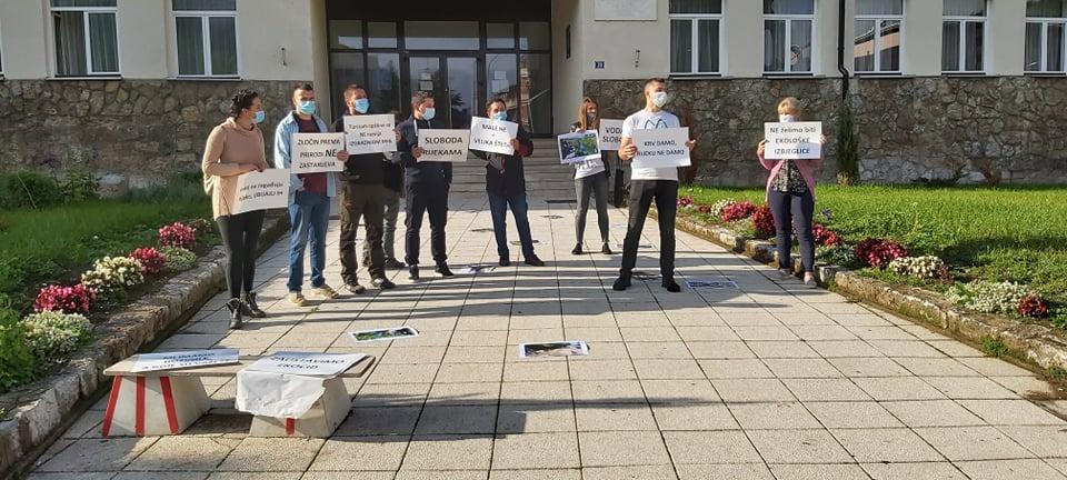 Fočaci protestuju zbog izgradnje minihidroelektrana