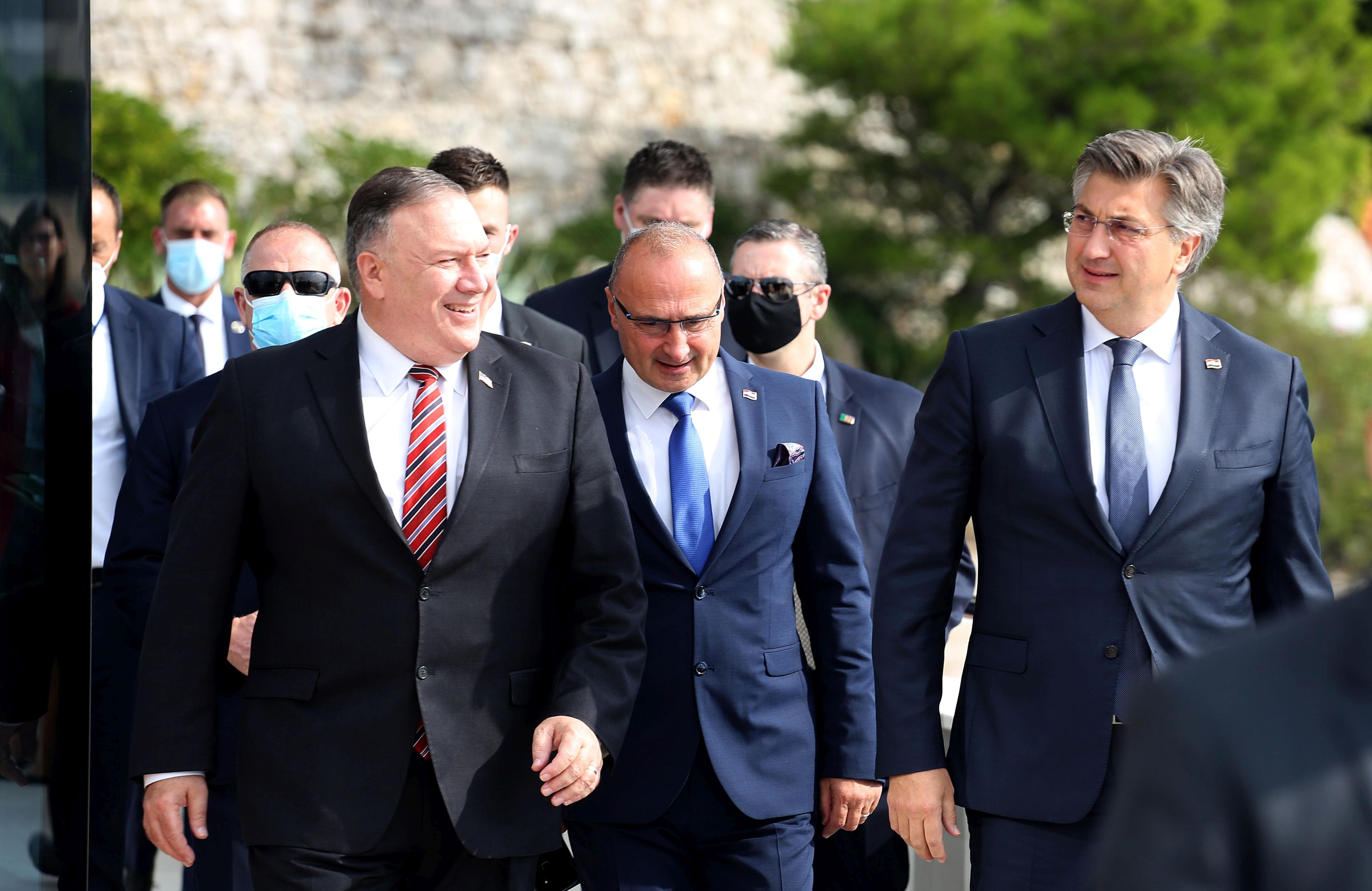 Pompeo boravio u posjeti susjednoj Hrvatskoj - Avaz