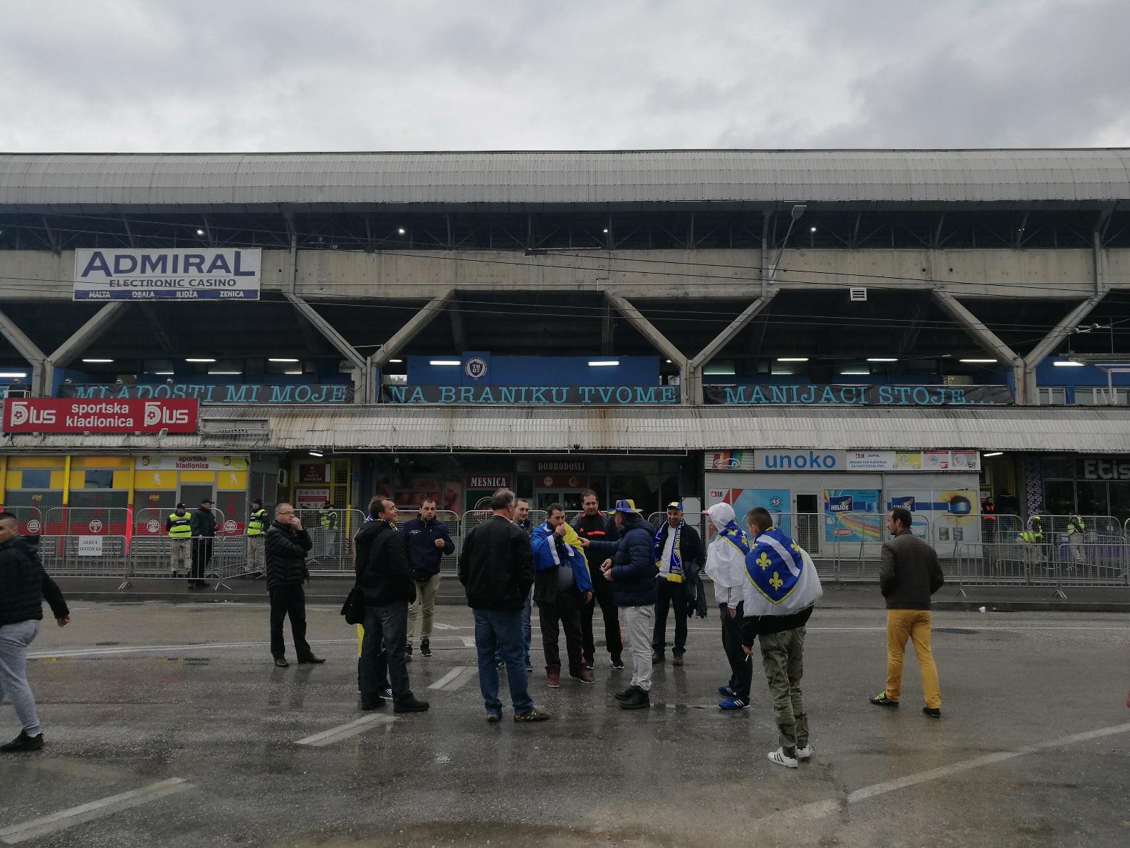 Preporuke JU Zavod za javno zdravstvo KS za utakmicu BiH - Sjeverna Irska