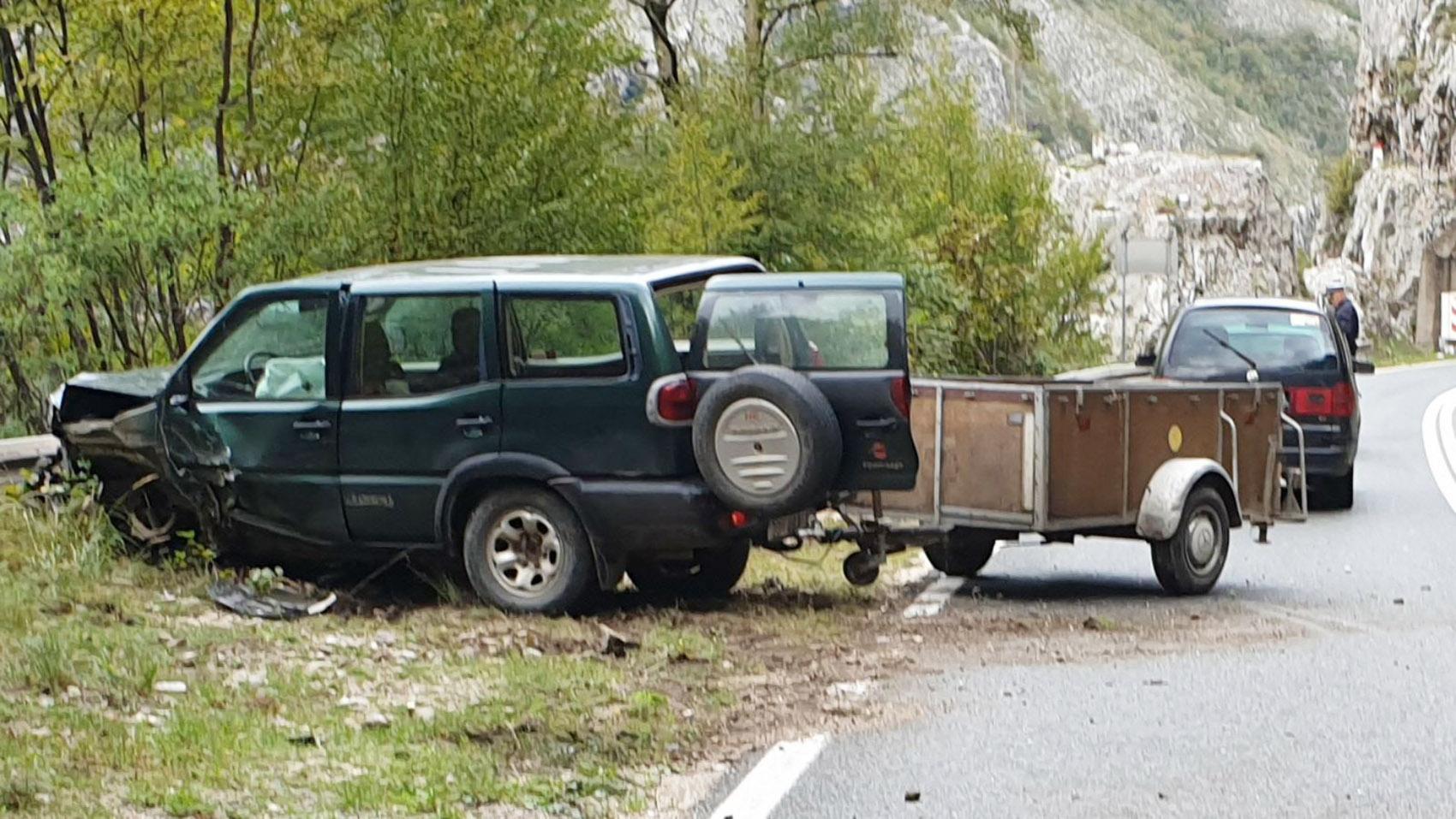 Sudar u tunelu kod Mostara, pet osoba povrijeđeno