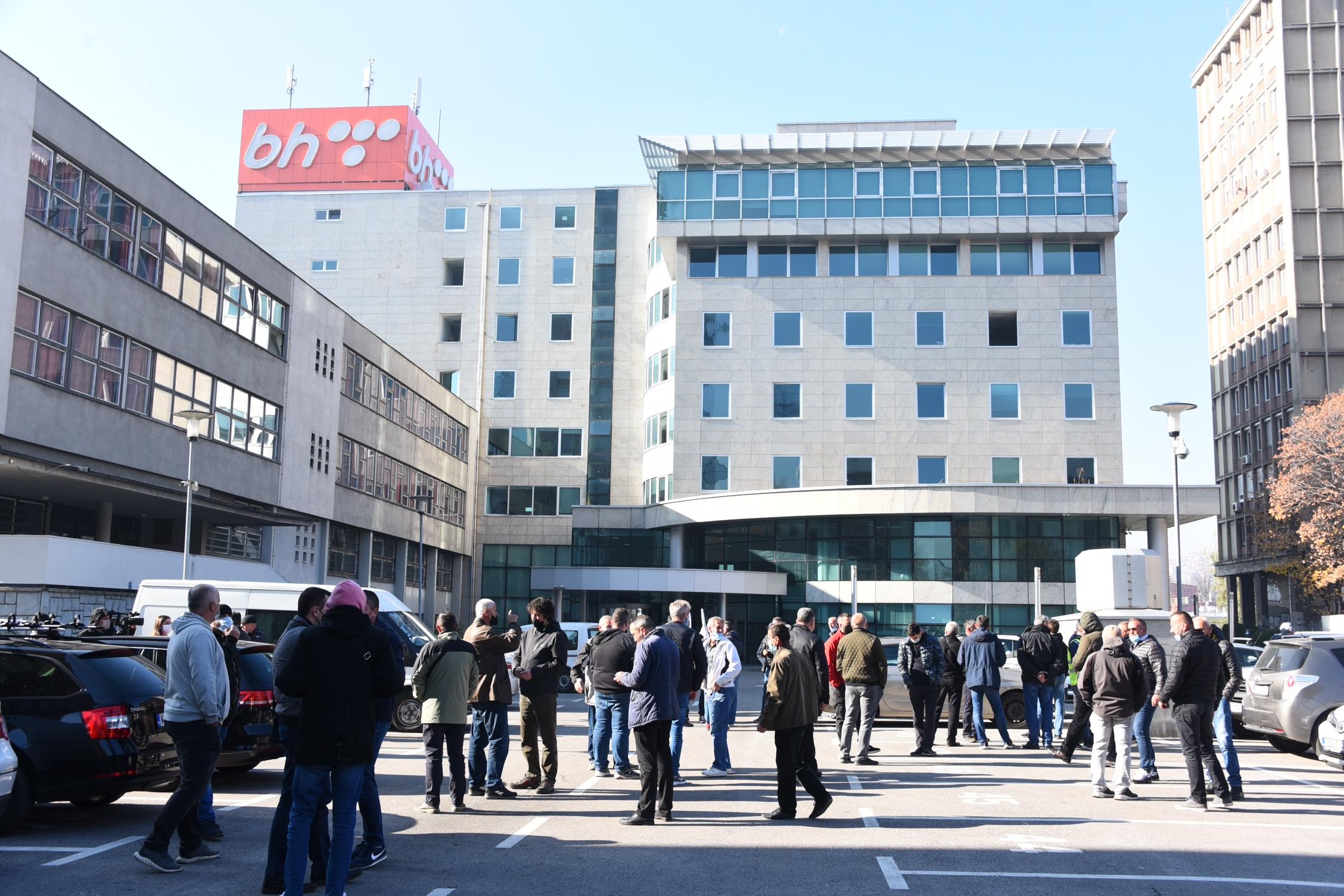 Počeo štrajk radnika BH Telecoma, HT Eronet iduće sedmice najavio proteste