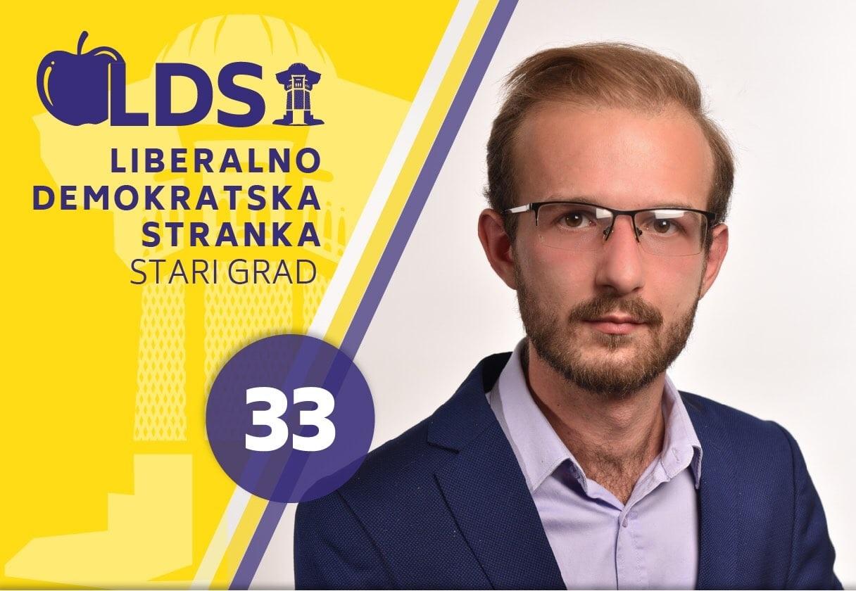 Kandidat LDS-a u Starom Gradu dobio prijetnje