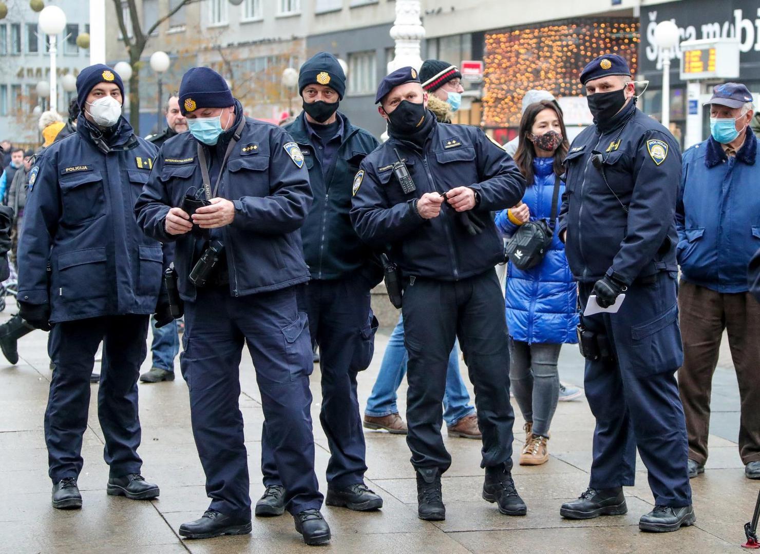 U Zagrebu pojačane policijske snage - Avaz