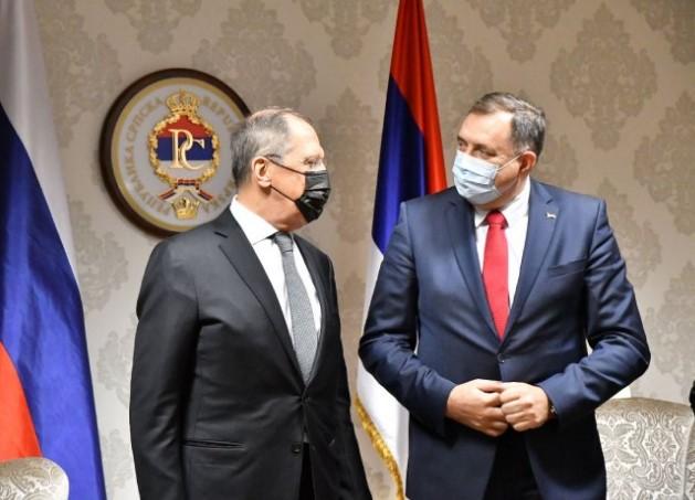 Lavrov i Dodik na sastanku - Avaz