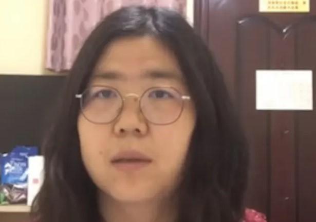 Zhang Zhan is among numerous journalists who have been arrested after travelling to Wuhan to report on the coronavirus outbreak and response - Avaz