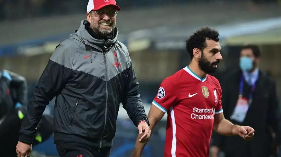 Salah is happy at Liverpool, says Klopp