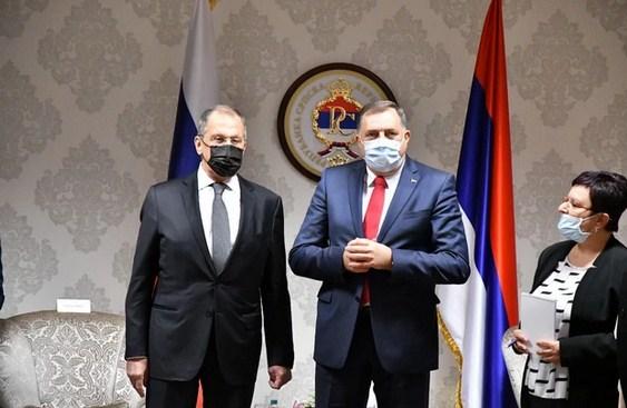 Sergej Lavrov i Milorad Dodik - Avaz