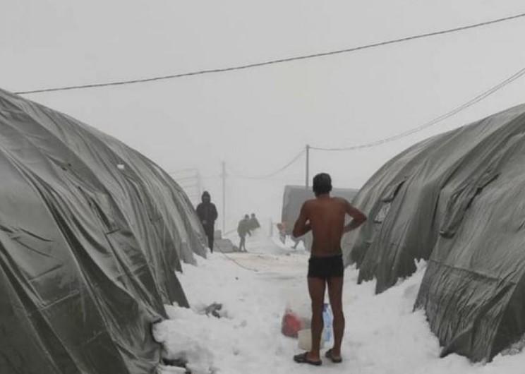 Potresna fotografija iz kampa "Lipa": Kako migranti održavaju higijenu