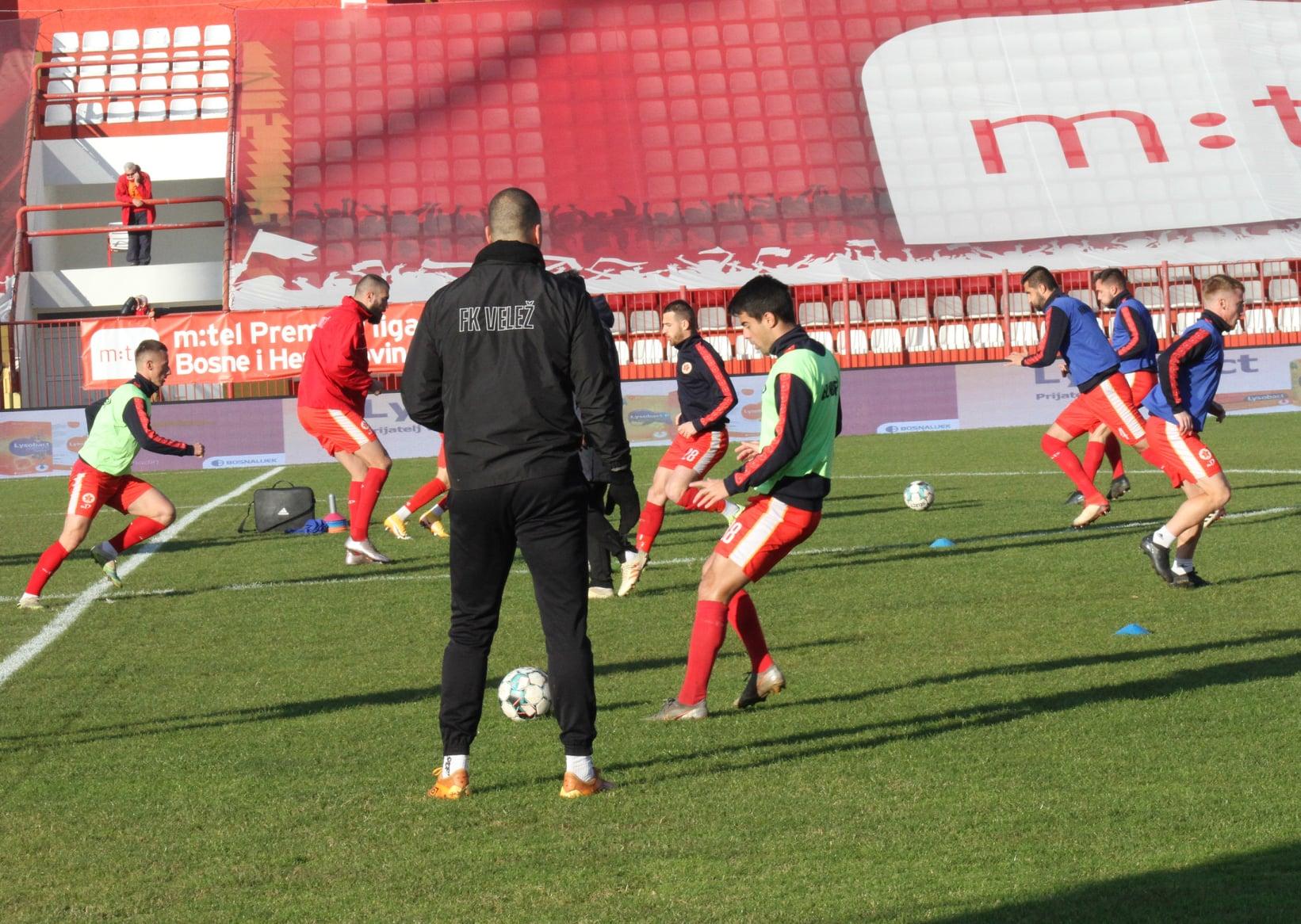 Sa treninga Veleža na stadionu Rođeni - Avaz