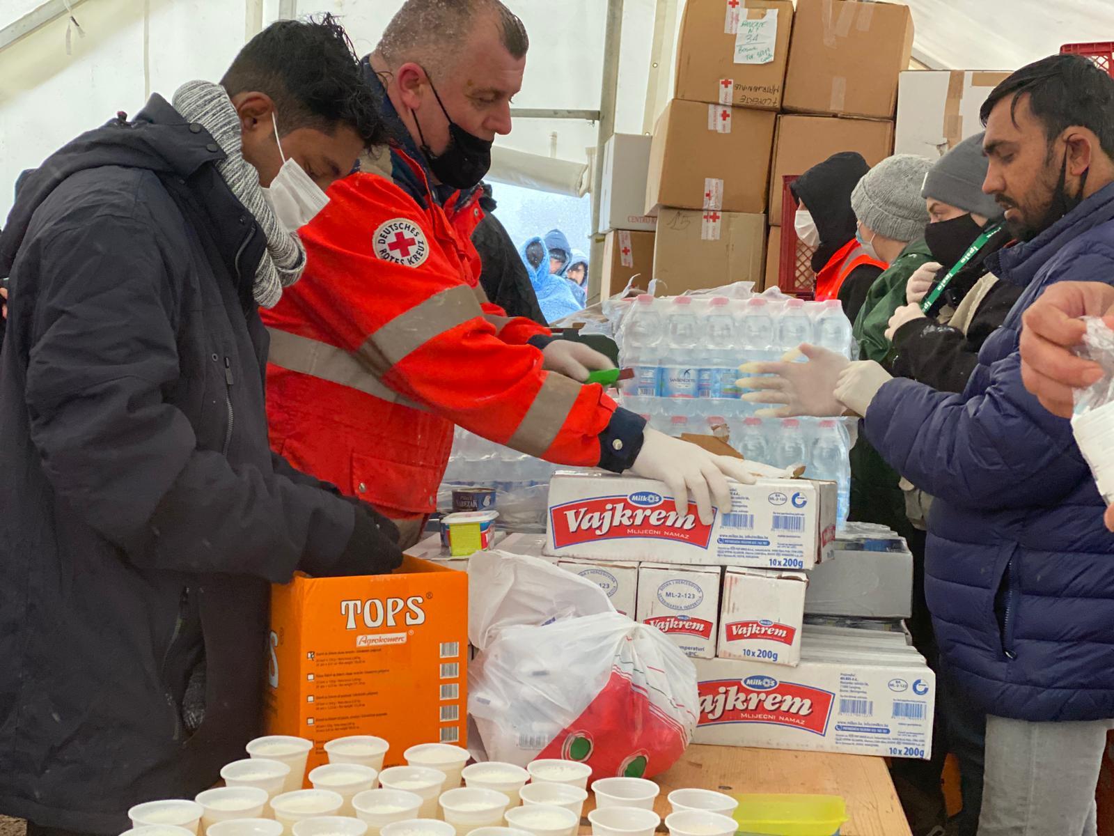 Meal distribution today in "Lipa" - Avaz