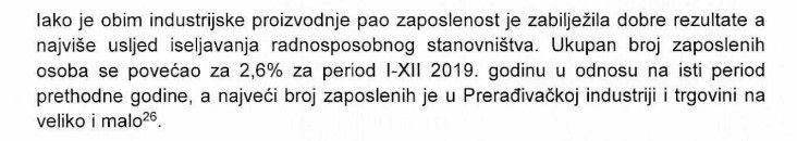 Faksimil dijela dokumenta okvirnog budžeta FBiH za period 2021.-2023. - Avaz