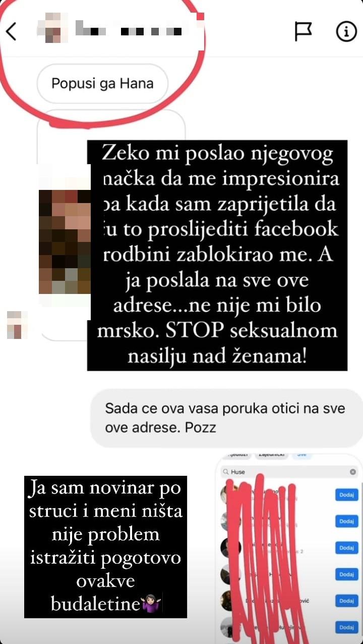 Objava na Instagram storiju - Avaz