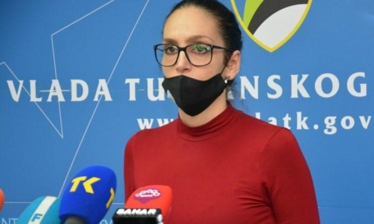 Amra Kapidžić, the spokesperson for the Police Directorate of the Ministry of the Interior of the Tuzla Canton - Avaz