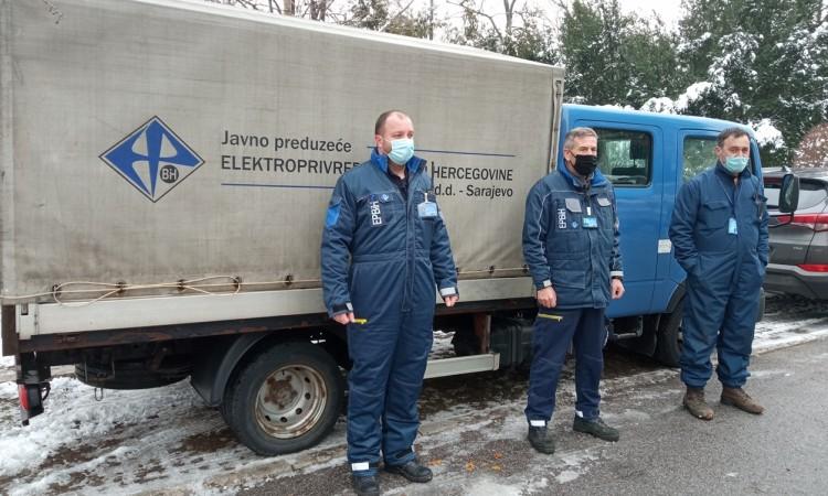 Radnici "Elektroprivrede" radove obavljaju na osnovu službenog naloga - Avaz