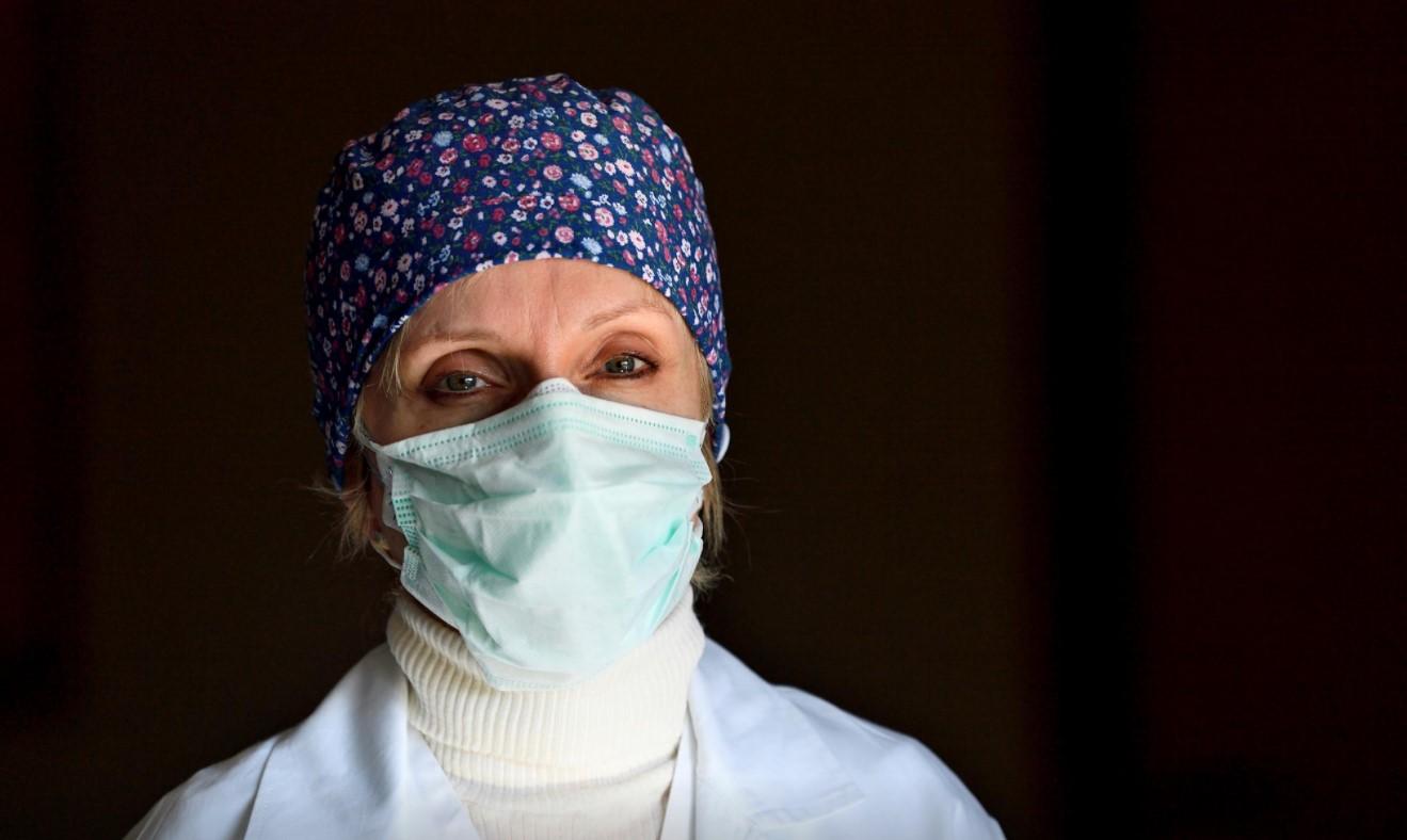 Laura Ricevuti, the medical doctor who diagnosed the first case of COVID-19 in an Italian patient with Dr. Malara on February 20, poses for a photograph at Codogno Hospital one year after the small northern town became Europe's coronavirus disease (COVID-19) epicentre, in Codogno, Italy, February 11, 2021. Picture taken February 11, 2021. - Avaz