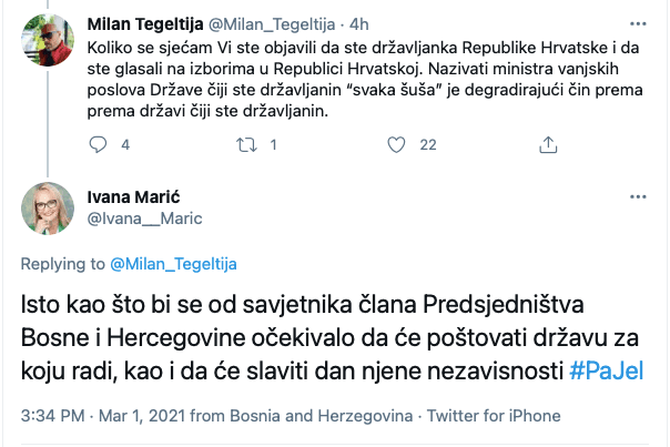 Rasprava na Twitteru - Avaz