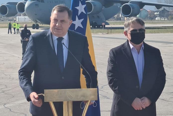 Dodik se zahvalio Vučiću: Srbija je ove vakcine mogla upotrijebiti za svoje građane ali dala ih je nama