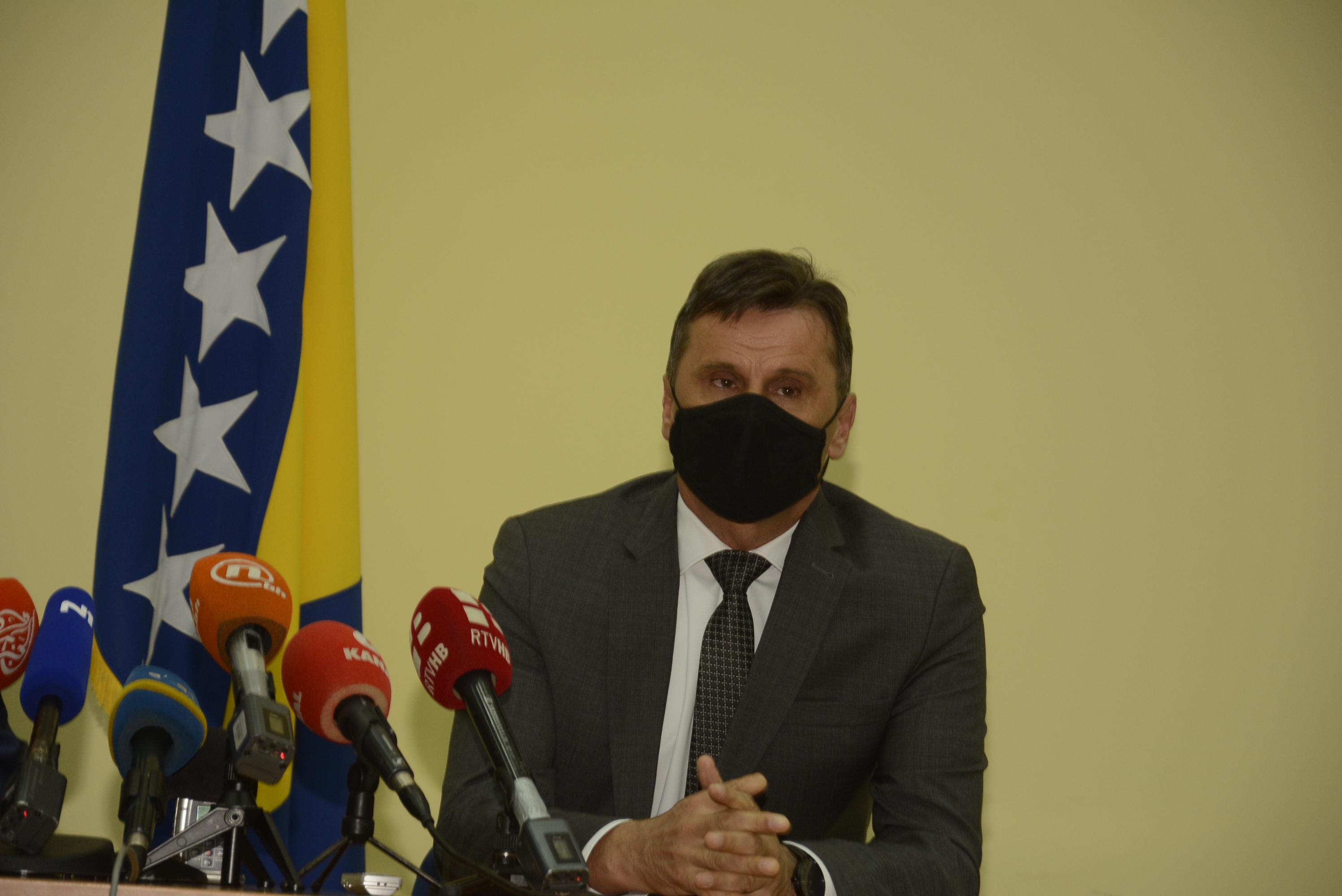 Novalić na današnjoj pres-konferenciji - Avaz