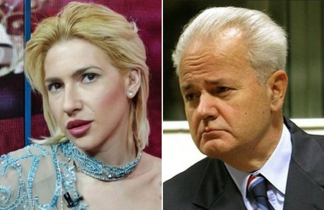 Jovana Jeremić - Milošević  i Slobodan Milošević - Avaz