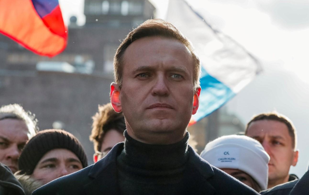 Russian opposition politician Alexei Navalny takes part in a rally in Moscow, Russia, February 29, 2020. - Avaz