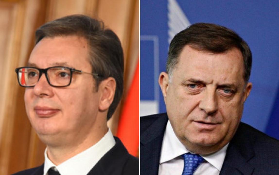 Aleksandar Vučić i Milorad Dodik - Avaz