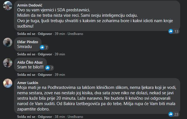 "Sram te bilo", jedna od poruka - Avaz