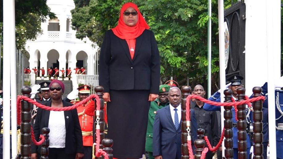 Tanzanian President Samia Suluhu - Avaz