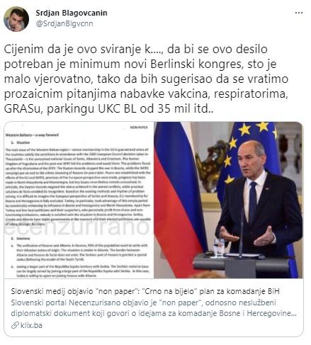 Komentar Blagovčanina - Avaz