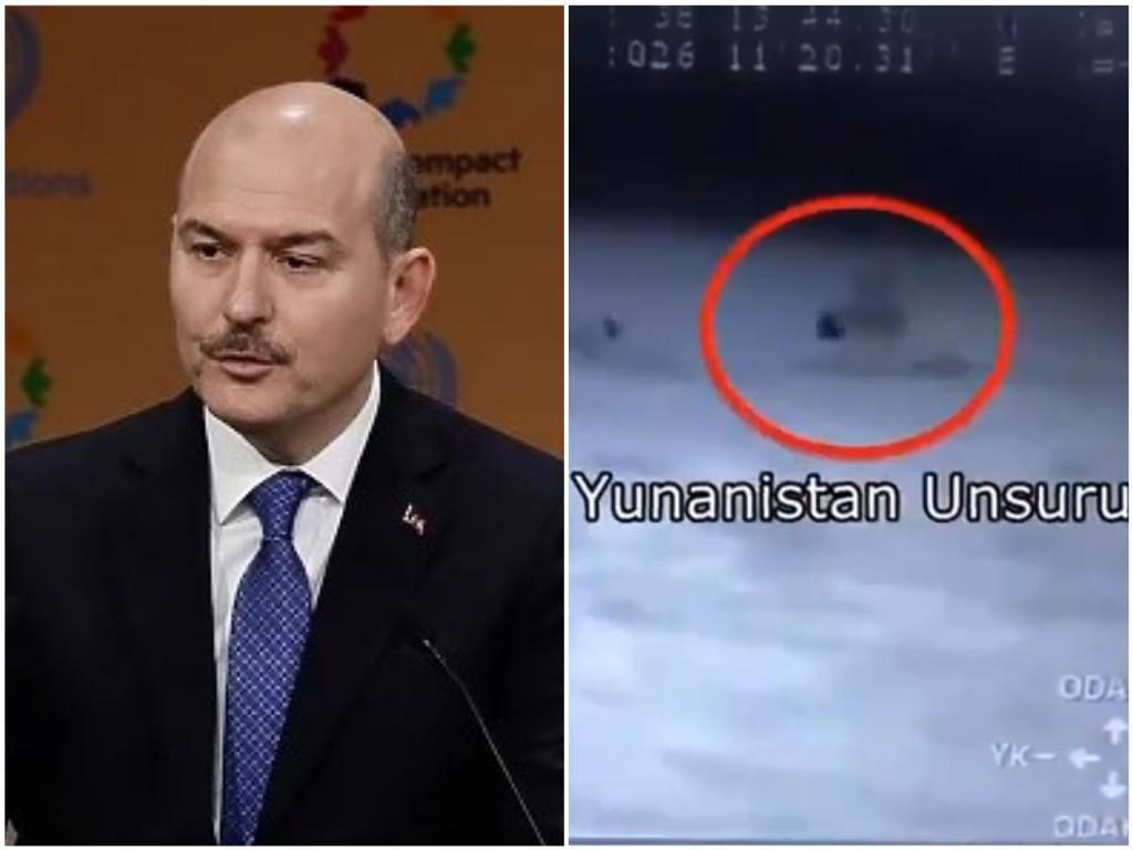 Turski ministar objavio videosnimak kao dokaz: Grci pale ilegalne migrante