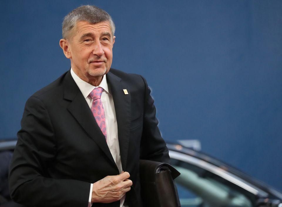 Czech Republic's Prime Minister Andrej Babis arrives for the second day of the European Union leaders summit, held to discuss the EU's long-term budget for 2021-2027, in Brussels, Belgium, February 21, 2020. - Avaz