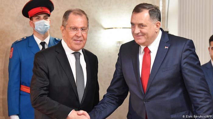 Milorad Dodik  i Sergej Lavrov - Avaz