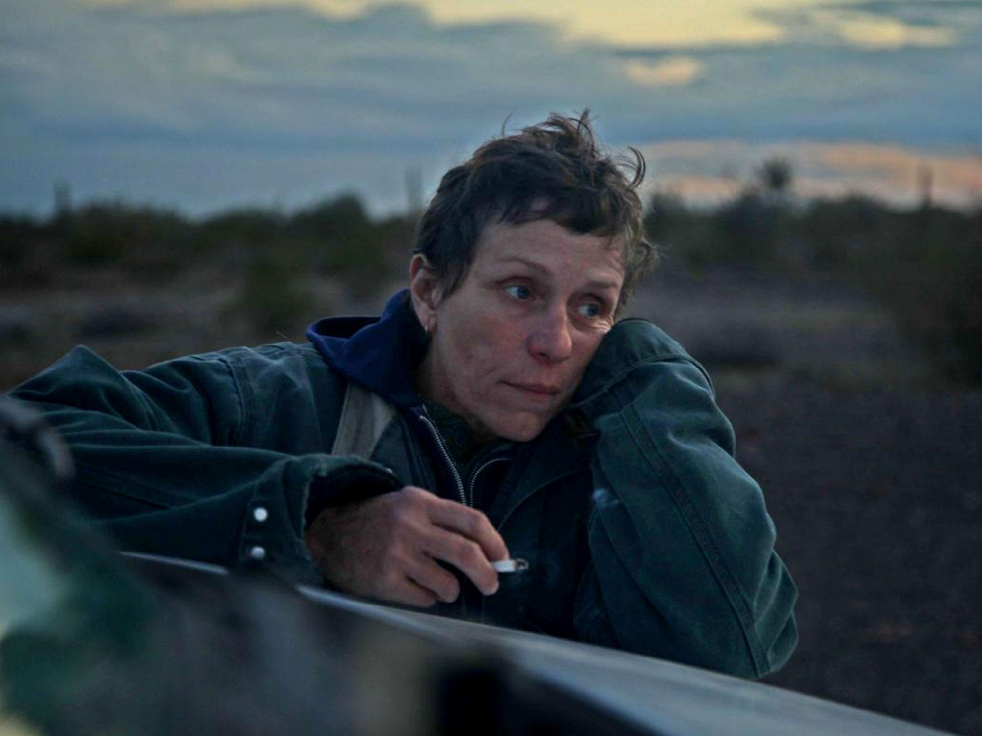 Fransis Mekdormand u filmu "Nomadland" - Avaz