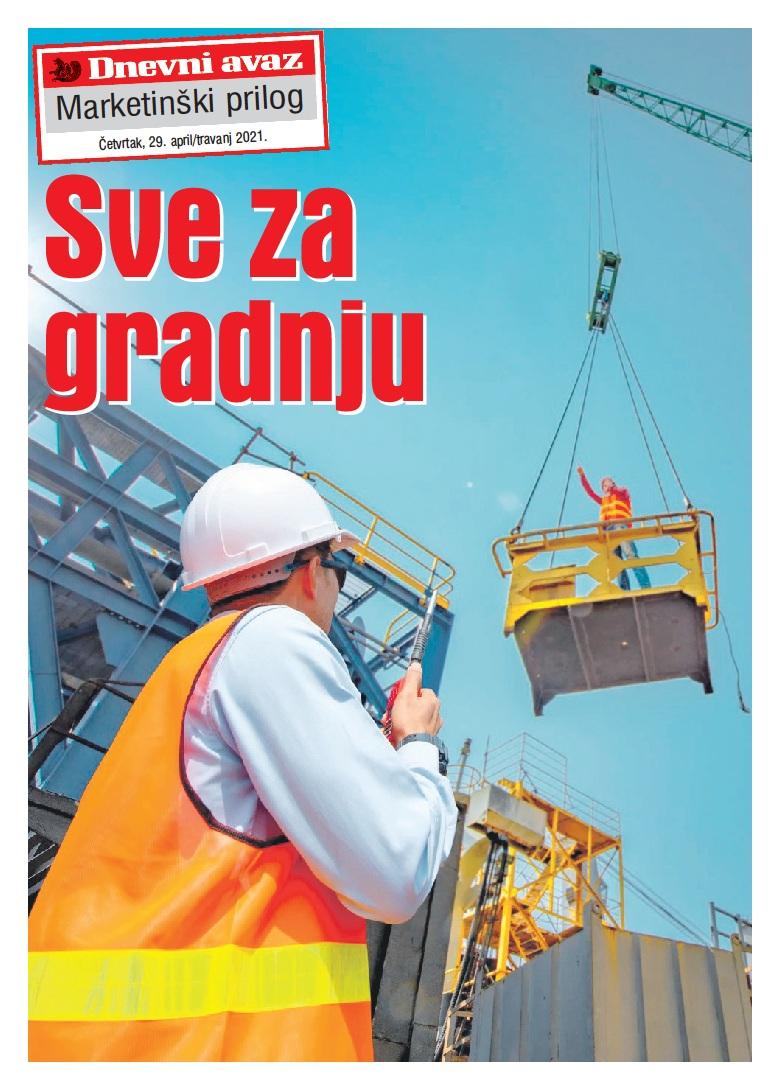 Prva priloga "Sve za gradnju" - Avaz