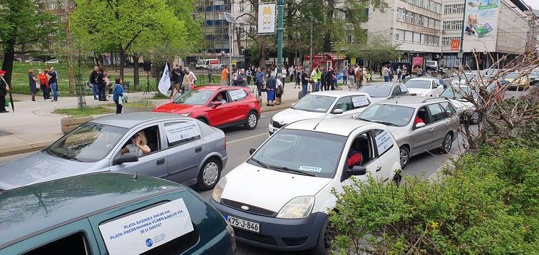 S lica mjesta: Nakratko obustavljen saobraćaj - Avaz