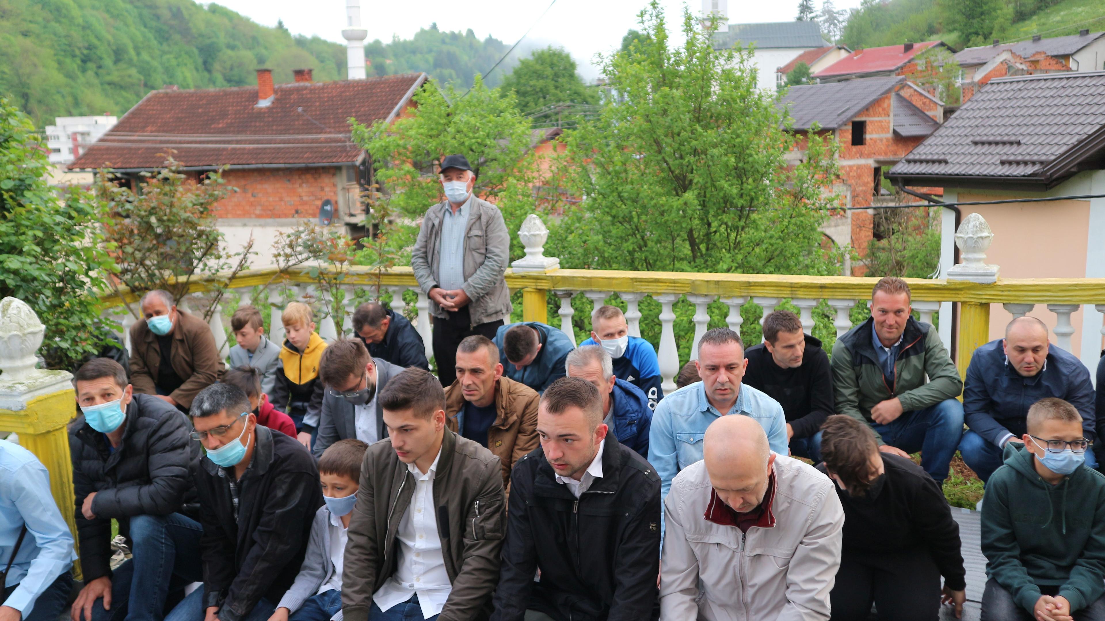 S bajramske svečanosti u Bijeloj džamiji - Avaz