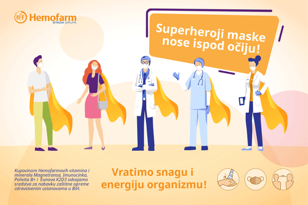 "Superheroji maske nose ispod očiju" - Avaz